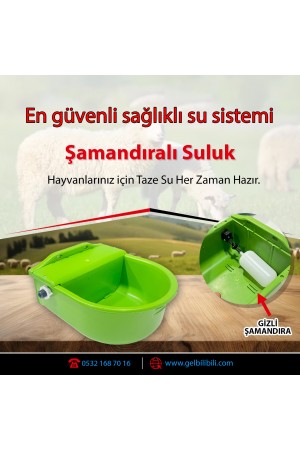 5 Litre Plastik Şamandıralı Otomatik Kedi Köpek Hayvan Suluğu…