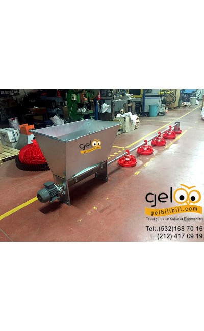 Otomatik Tavuk Yemliği 24MT  chicken feeder